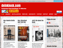 Tablet Screenshot of deinkiosk.com